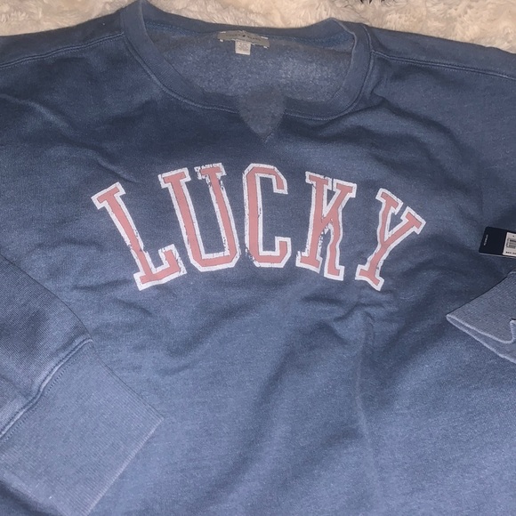 🍀Lucky 🍀 Brand 🍀PULLOVER 🍀 - Picture 3 of 14